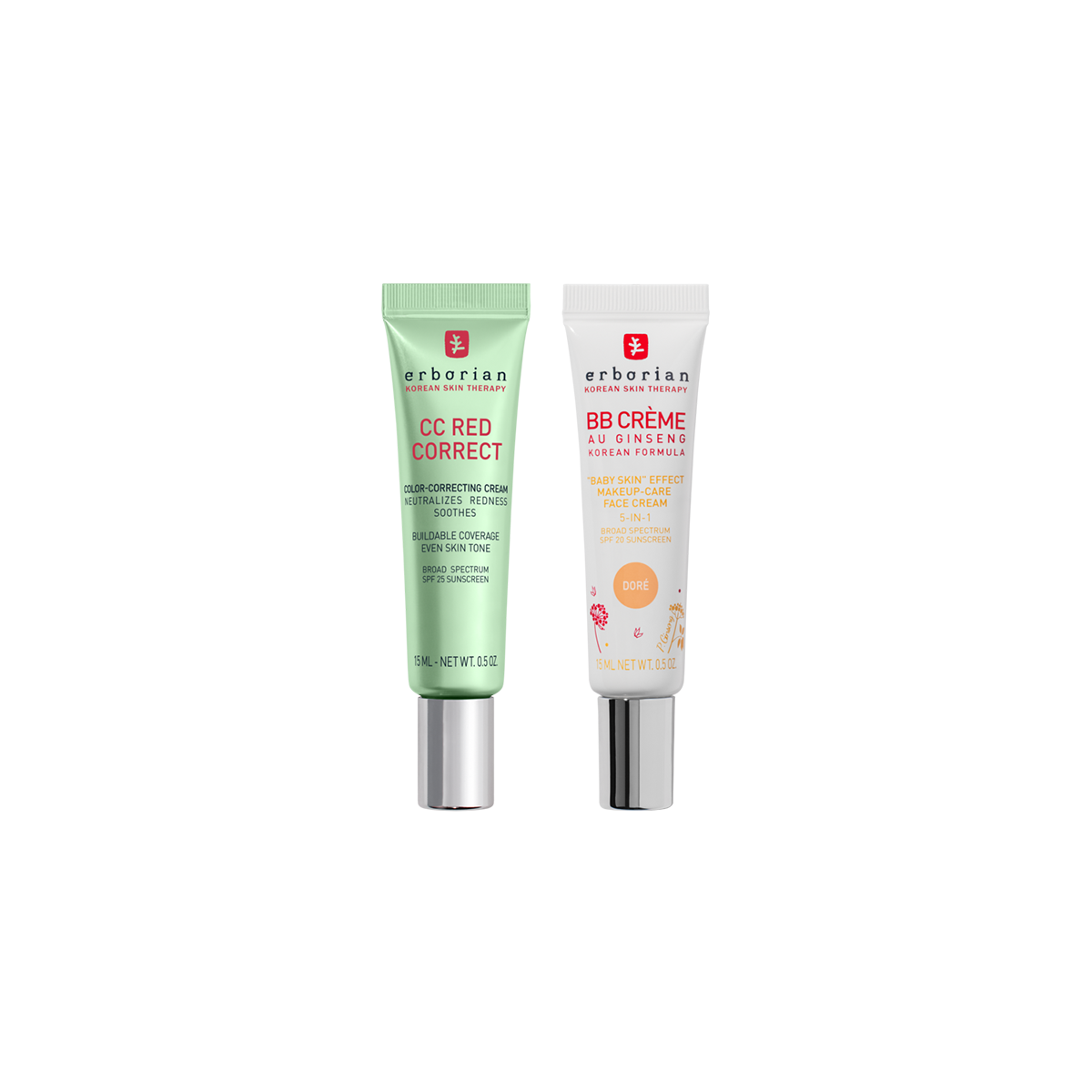 CC Red Correct and BB Cream Golden Duo | Erborian US